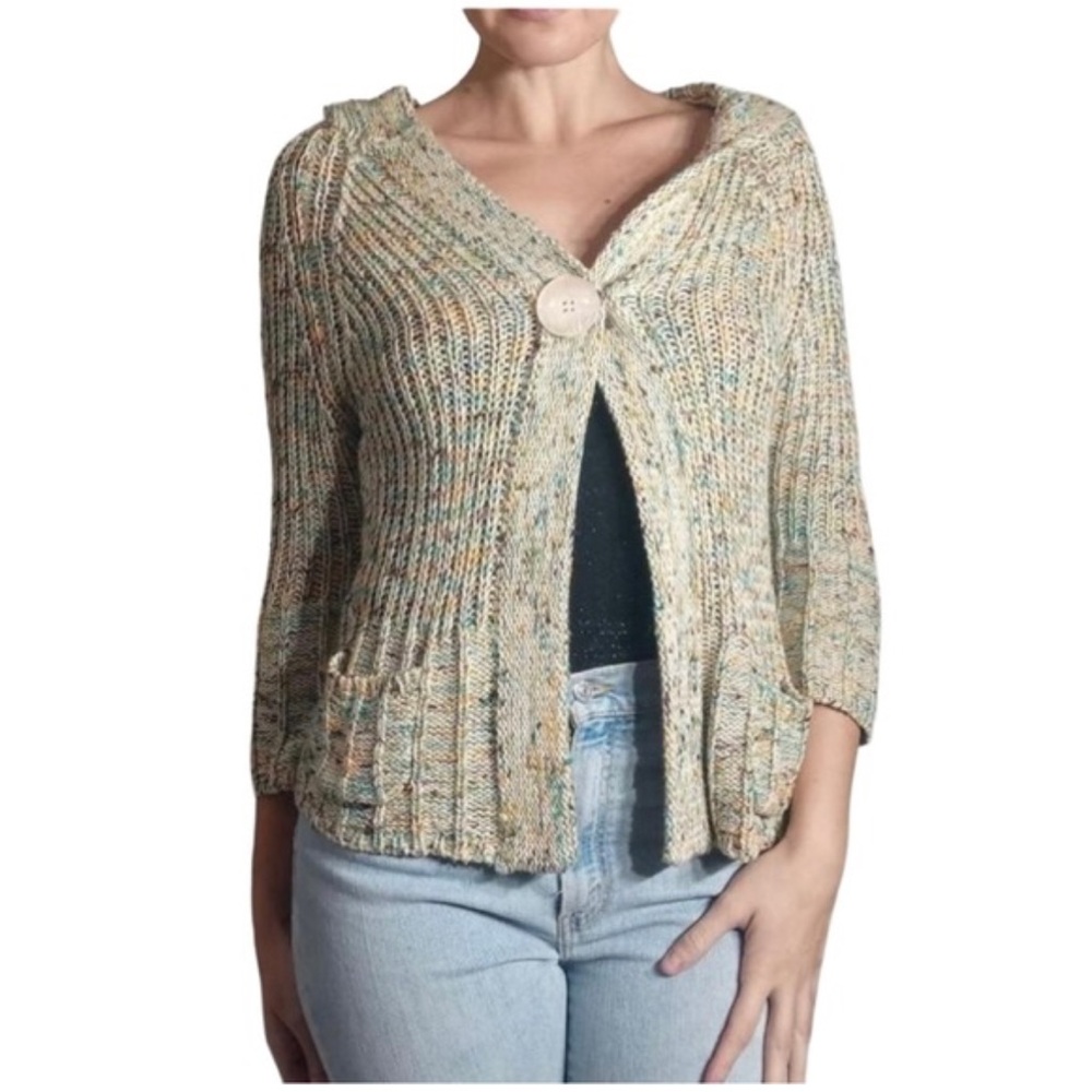BCBGMaxAzria Multicolor Knit Sweater